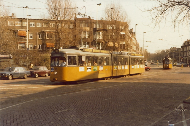 Foto van RET Rotterdamse Düwag GT8 1303 Tram door JanWillem