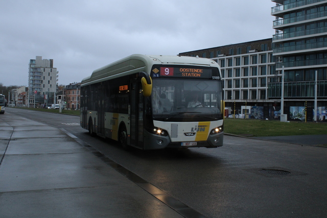 Foto van DeLijn VDL Citea SLF-120 Hybrid 5989 Standaardbus door ZO6176