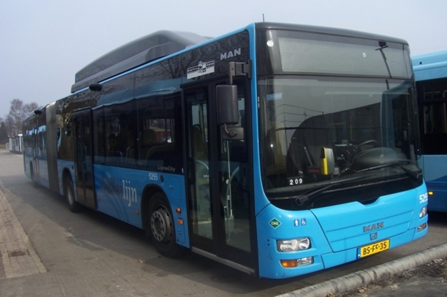 Foto van KEO MAN Lion's City G CNG 5255 Gelede bus door PEHBusfoto