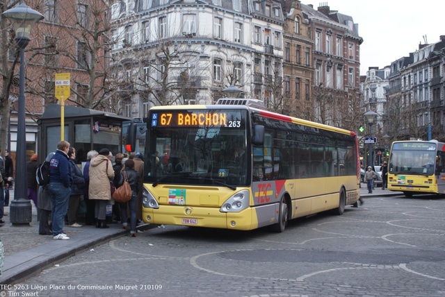 Foto van TEC Irisbus Citelis (12mtr) 5263 Standaardbus door tsov