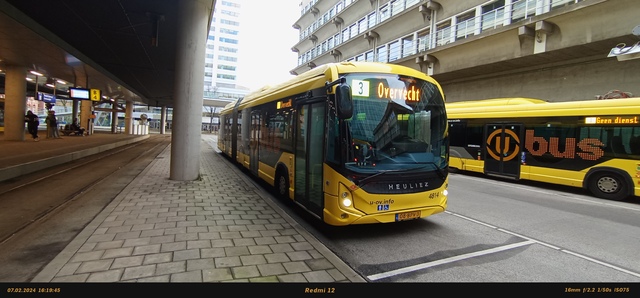 Foto van QBZ Heuliez GX437 ELEC 4814 Gelede bus door ScaniaRGO