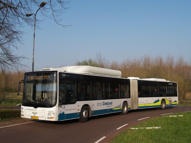 Foto van CXX MAN Lion's City G CNG 9272 Gelede bus door_gemaakt Sanderlubbers