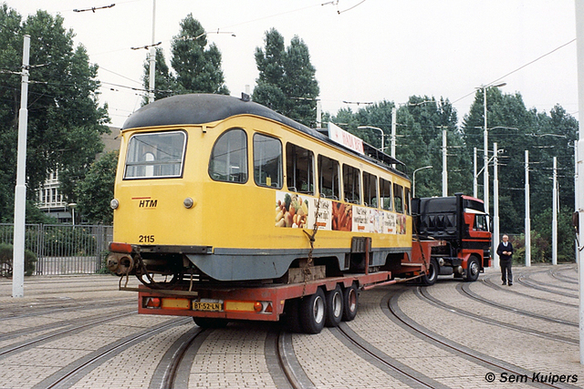Foto van HTM Haagse PCC 2115 Tram door RW2014