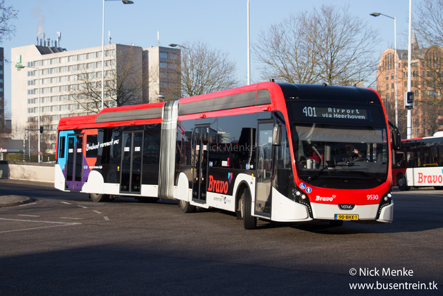 Foto van HER VDL Citea SLFA-181 Electric 9530 Gelede bus door Busentrein