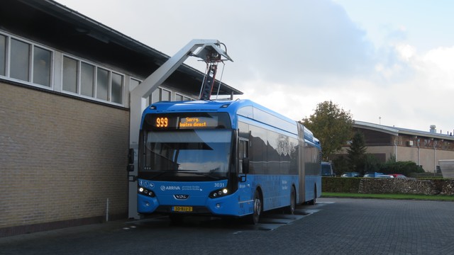 Foto van ARR VDL Citea SLFA-180 Electric 3031 Gelede bus door_gemaakt TreinspotterUtrecht