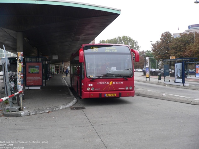 Foto van GVB Berkhof Jonckheer 248 Standaardbus door tsov