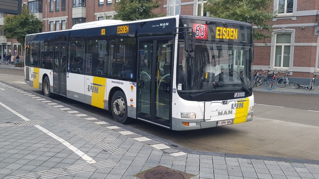 Foto van DeLijn MAN Lion's City 608053 Standaardbus door 28gma