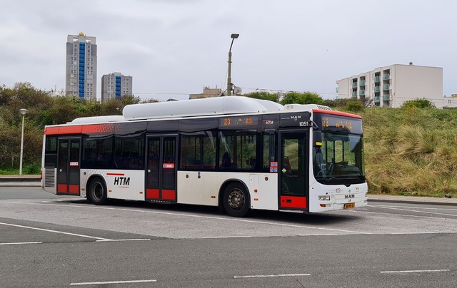 Foto van HTM MAN Lion's City CNG 1051 Standaardbus door dmulder070