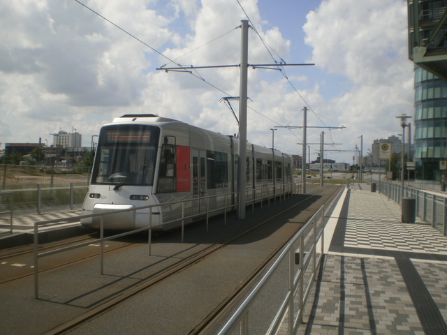 Foto van Rheinbahn NF8U 3371 Tram door Perzik