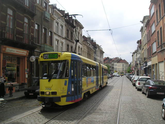 Foto van MIVB Brusselse PCC 7755 Tram door_gemaakt Perzik