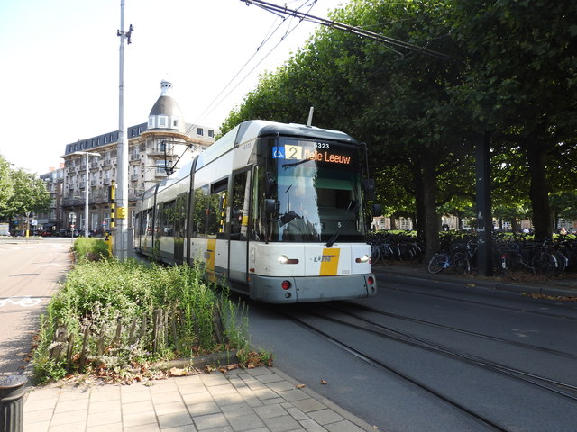 Foto van DeLijn HermeLijn 6323 Tram door treinspotter2323