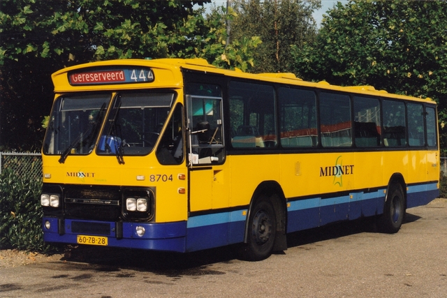 Foto van MN DAF MB200 8704 Standaardbus door wyke2207