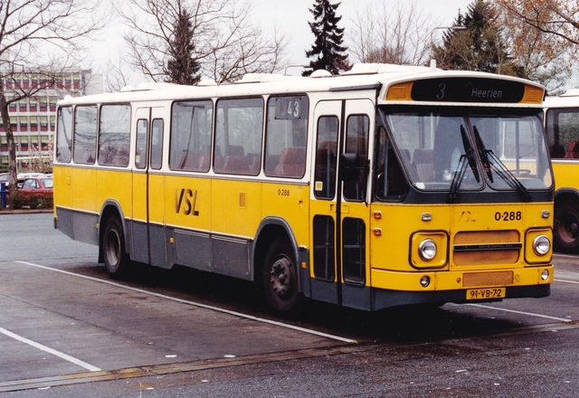 Foto van VSL DAF MB200 288 Standaardbus door wyke2207
