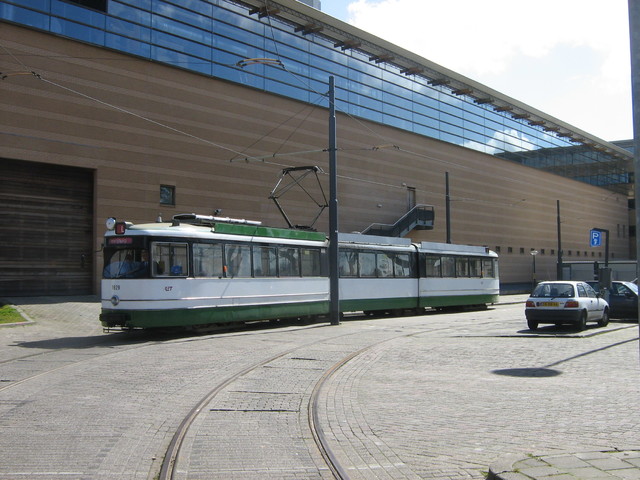 Foto van RET Rotterdamse Düwag GT8 1629 Tram door JanWillem