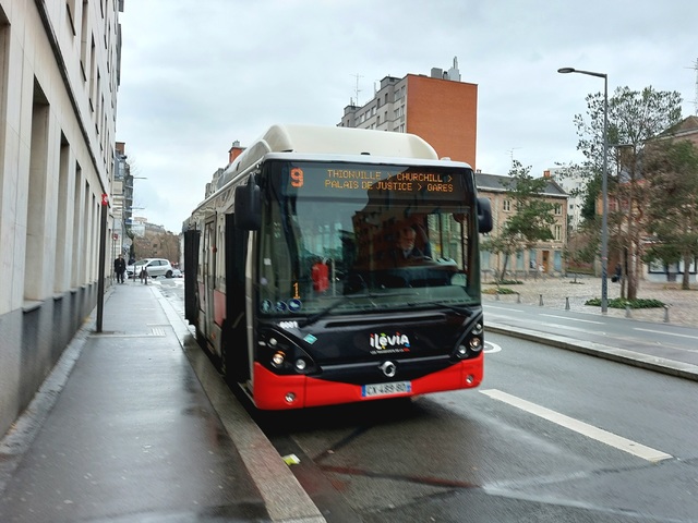 Foto van Ilevia Irisbus Citelis CNG (10,5mtr) 6001 Standaardbus door Jossevb