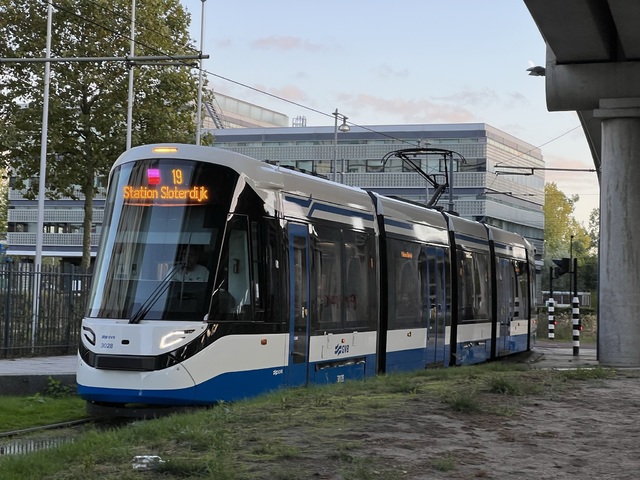 Foto van GVB 15G-tram (Urbos) 3028 Tram door Stadsbus