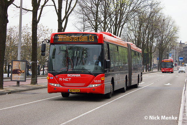 Foto van EBS Scania OmniLink G 1020 Gelede bus door_gemaakt Busentrein