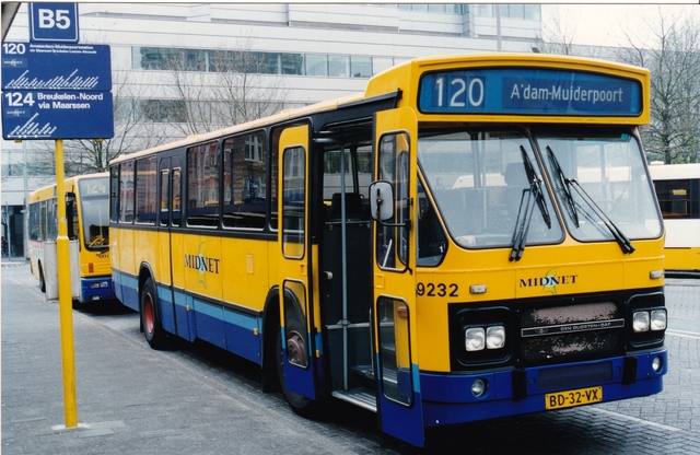 Foto van MN DAF MB200 9232 Standaardbus door wyke2207