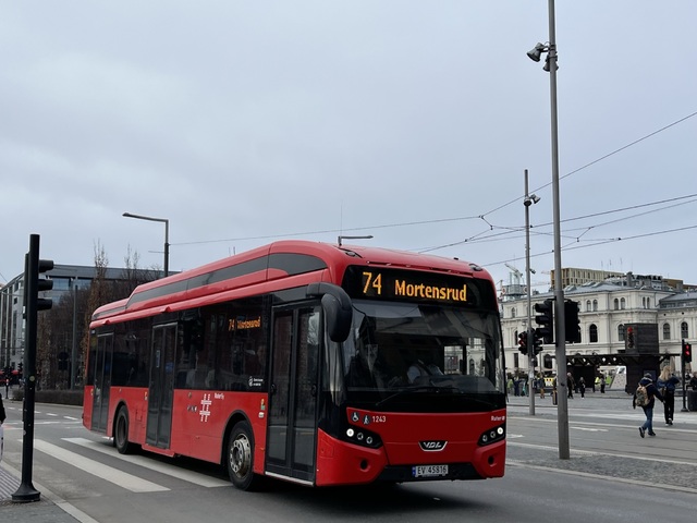 Foto van UniBuss VDL Citea SLF-120 Electric 1243 Standaardbus door Stadsbus
