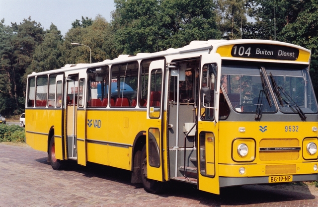 Foto van VAD DAF MB200 9532 Standaardbus door wyke2207