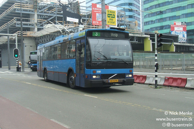 Foto van CXX Den Oudsten B88T 181 Standaardbus door Busentrein