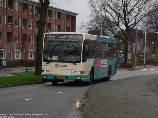 Foto van ARR Berkhof 2000NL 1283 Standaardbus door tsov