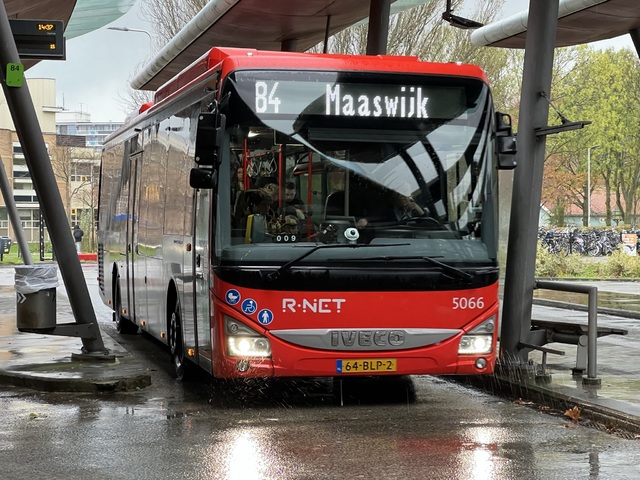 Foto van EBS Iveco Crossway LE CNG (12mtr) 5066 Standaardbus door Stadsbus