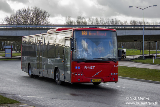 Foto van CXX Volvo 8700 RLE 5725 Standaardbus door Busentrein