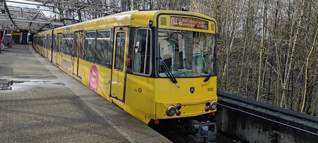 Foto van RBN Stadtbahnwagen B 5123 Tram door MHVentura