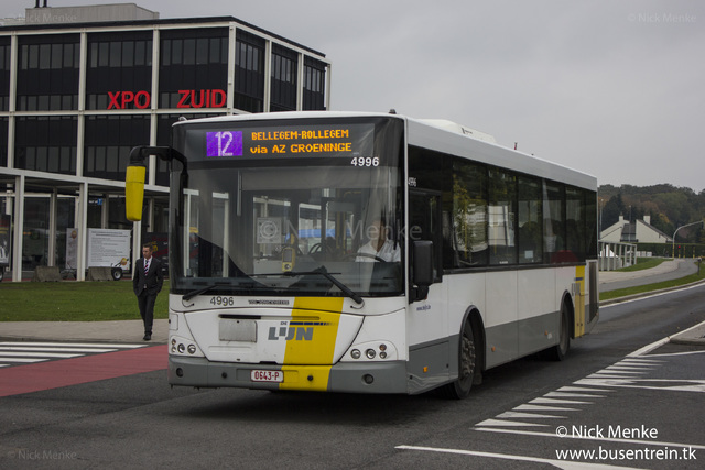 Foto van DeLijn Jonckheere Transit 2000 4996 Standaardbus door Busentrein