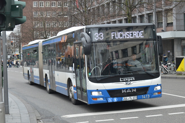 Foto van Langen MAN Lion's City G 1414 Gelede bus door_gemaakt wyke2207
