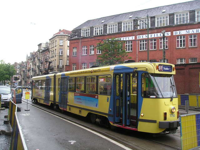 Foto van MIVB Brusselse PCC 7750 Tram door Perzik