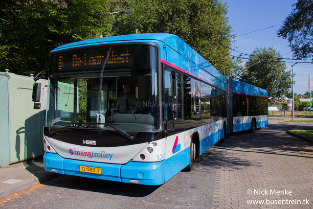 Foto van HER Hess Swisstrolley 5247 Gelede bus door_gemaakt Busentrein