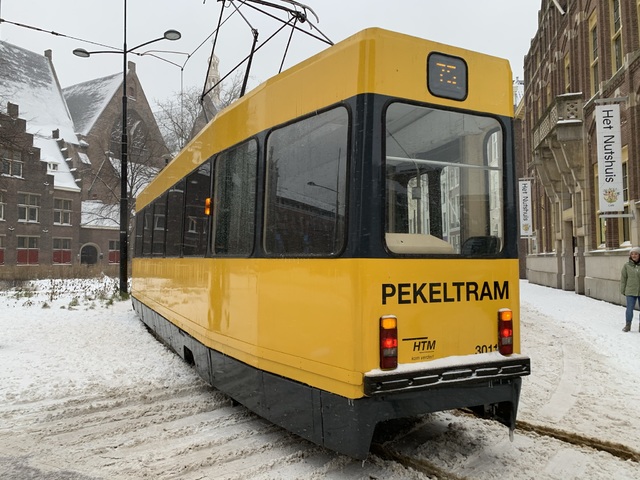 Foto van HTM GTL8 3011 Tram door Stadsbus