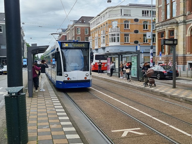 Foto van GVB Siemens Combino 2019 Tram door MWZ2402
