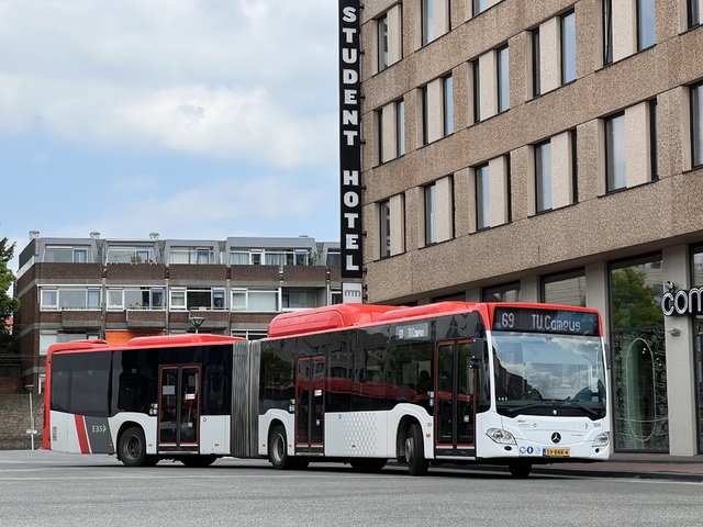 Foto van EBS Mercedes-Benz Citaro G NGT Hybrid 1109 Gelede bus door Stadsbus