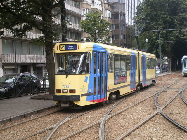 Foto van MIVB Brusselse PCC 7793 Tram door_gemaakt Perzik