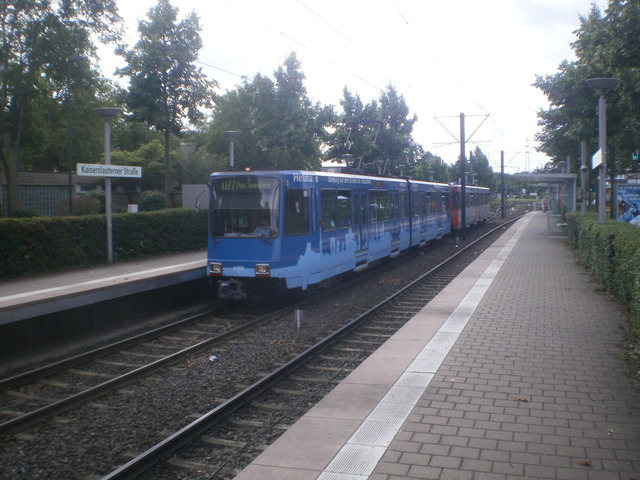 Foto van Rheinbahn Stadtbahnwagen B 4280 Tram door_gemaakt Perzik