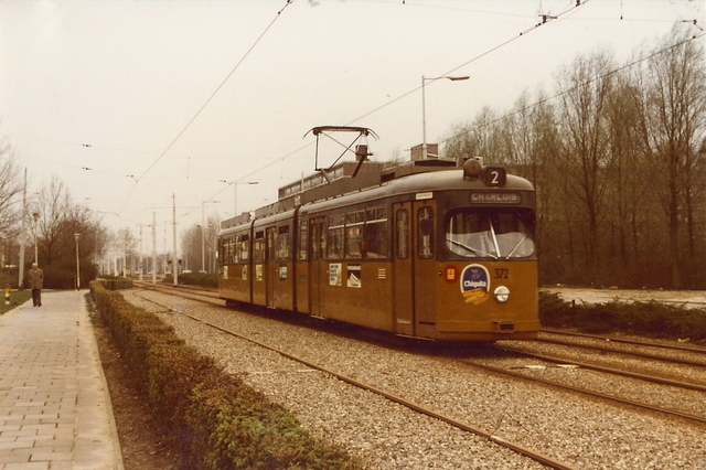 Foto van RET Rotterdamse Düwag GT8 372 Tram door JanWillem