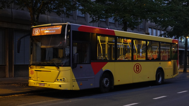 Foto van TEC Jonckheere Transit 2000 610240 Standaardbus door WDK6761G1