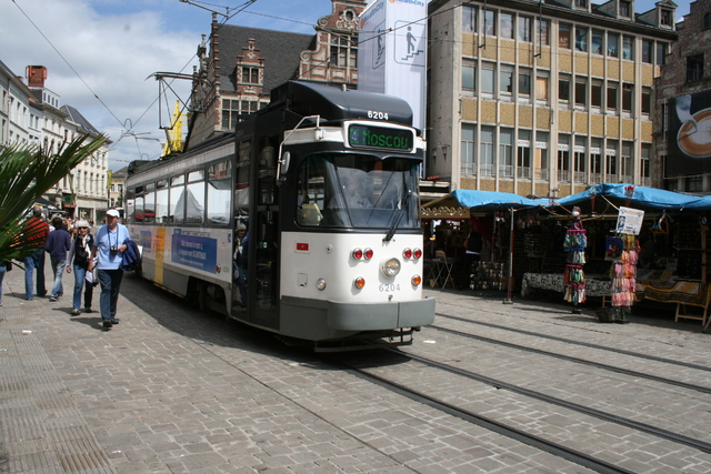 Foto van DeLijn De Lijn PCC 6204 Tram door JanWillem