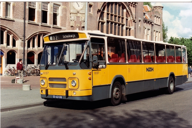 Foto van NZH DAF MB200 6137 Standaardbus door wyke2207
