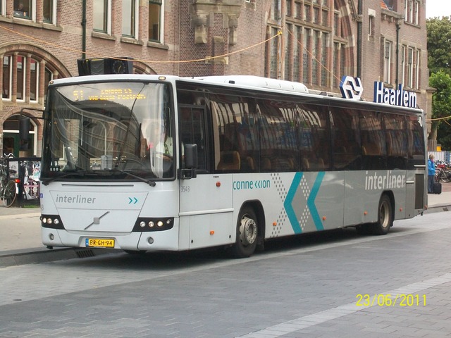 Foto van CXX Volvo 8700 RLE 3543 Standaardbus door wyke2207