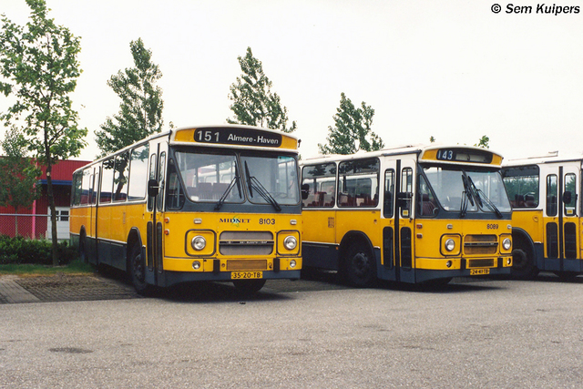 Foto van MN DAF MB200 8103 Standaardbus door RW2014