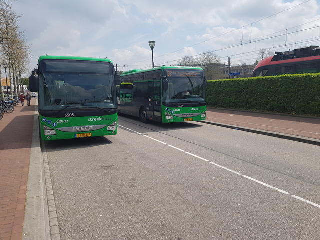 Foto van QBZ Iveco Crossway LE (13mtr) 6517 Standaardbus door treinspotter-Dordrecht-zuid