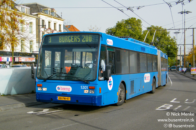 Foto van NVO Van Hool AG300TD 5201 Gelede bus door Busentrein