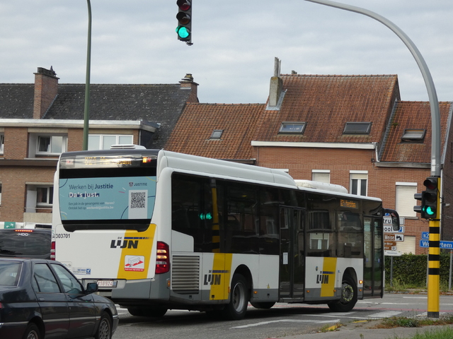 Foto van DeLijn Mercedes-Benz Citaro LE 303701 Standaardbus door Delijn821