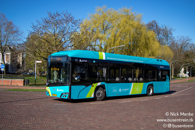 Foto van ARR Solaris Urbino 12 hydrogen 1307 Standaardbus door Busentrein