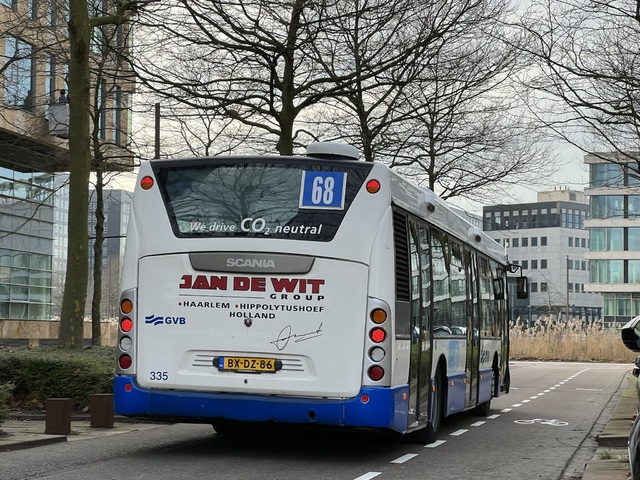 Foto van GVB Scania OmniCity 335 Standaardbus door_gemaakt Stadsbus