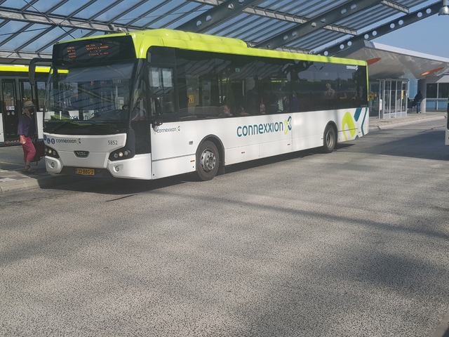 Foto van CXX VDL Citea LLE-120 5852 Standaardbus door treinspotter-Dordrecht-zuid